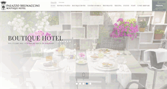 Desktop Screenshot of palazzobrunaccini.it
