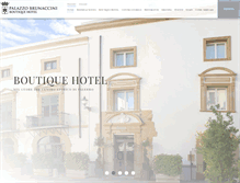 Tablet Screenshot of palazzobrunaccini.it